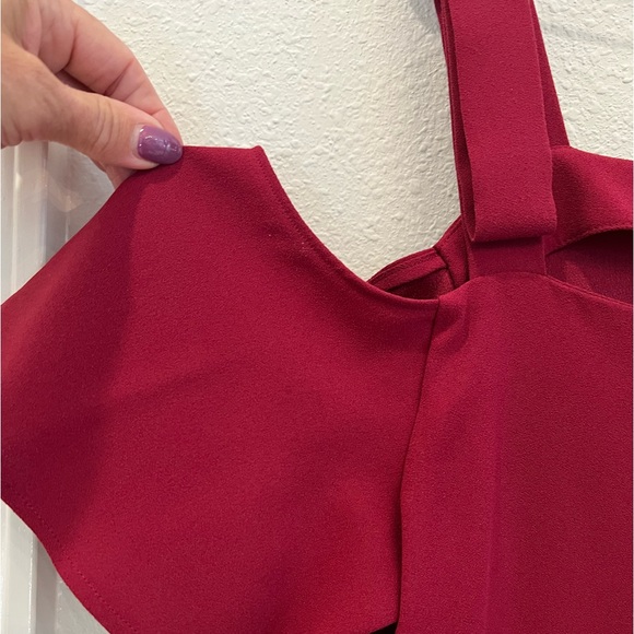 Ann Taylor off shoulder blouse with shoulder straps - Picture 4 of 4